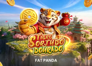FatPanda : Tigre Sortudo Dourado - MEGABET808