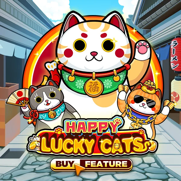 Microgaming : Happy Lucky Cats - MEGABET808