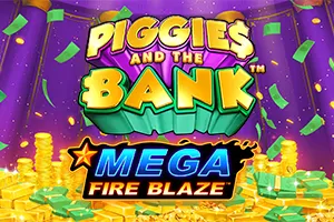 Playtech : Mega Fire Blaze: Piggies and the Bank™ PPJP - MEGABET808
