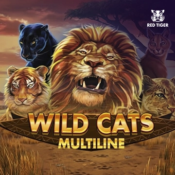 Redtiger : Wild Cats Multiline - MEGABET808