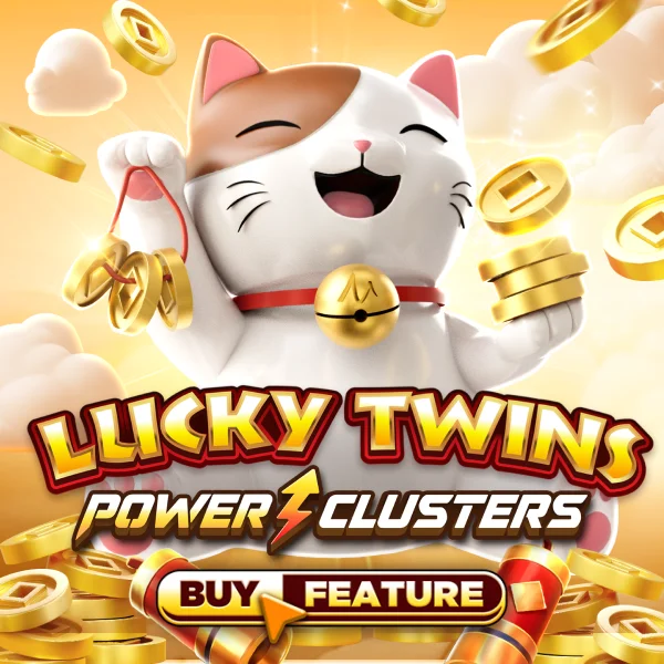Microgaming : Lucky Twins PowerClusters - MEGABET808