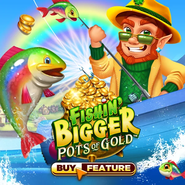 Microgaming : Fishin Bigger Pots of Gold - MEGABET808